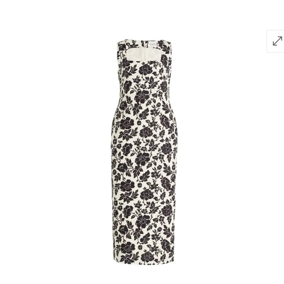 Posse Floral Black and White Dress - Picture 1 of 6